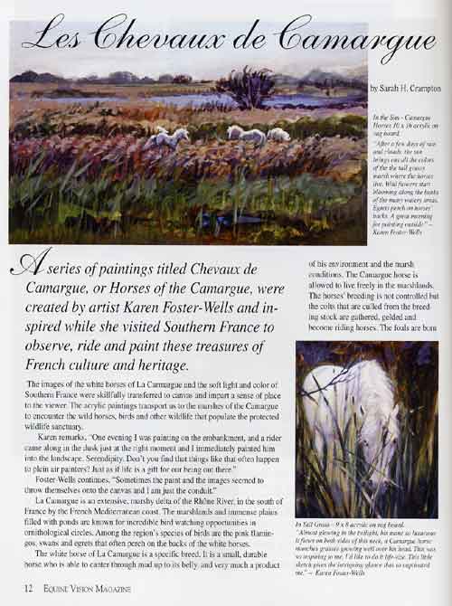 This image is of white horses running through the tall grass marshes with the white herd in the background.