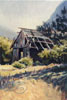 This image is of an old barn as it is falling down to the elements of life. 