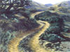The winding Road on Santa Cruz Island.